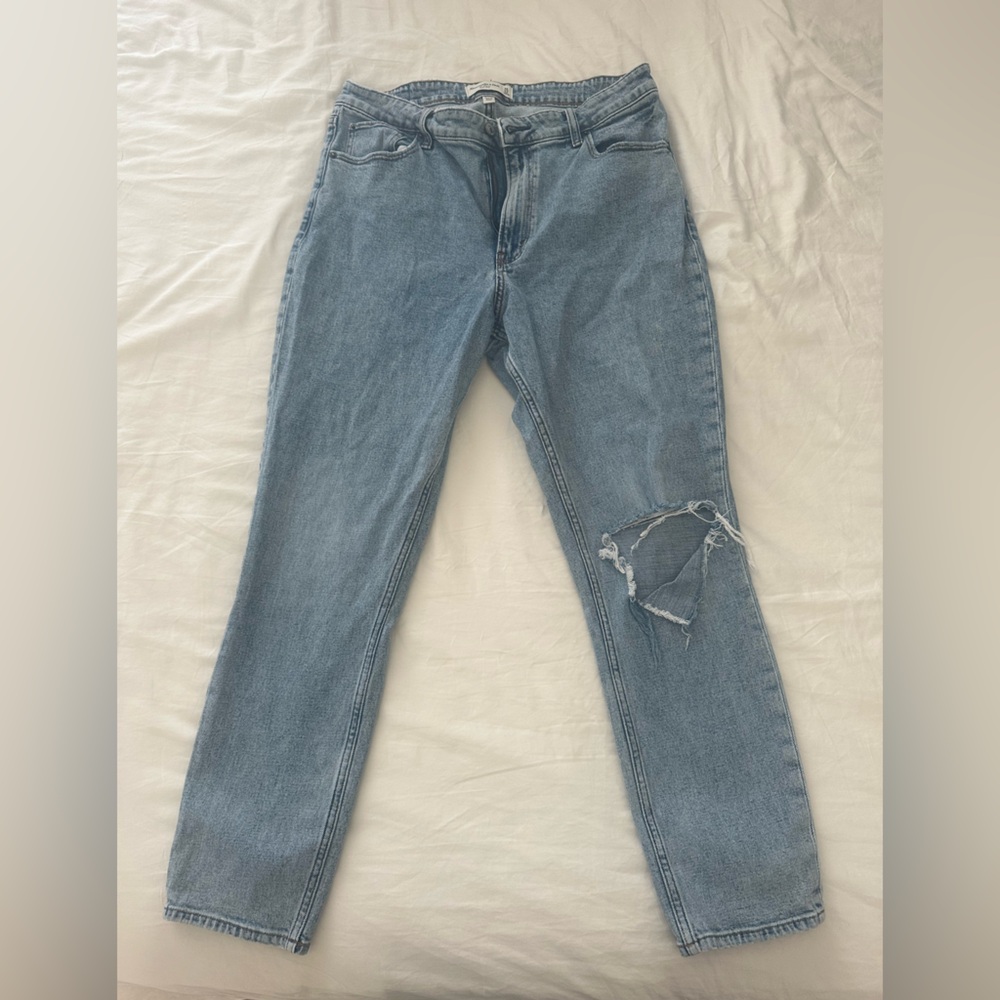 Abercrombie The Skinny High Rise Curve Love Jeans